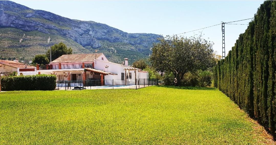 Chalet Cami De Merle Dénia Exterior foto